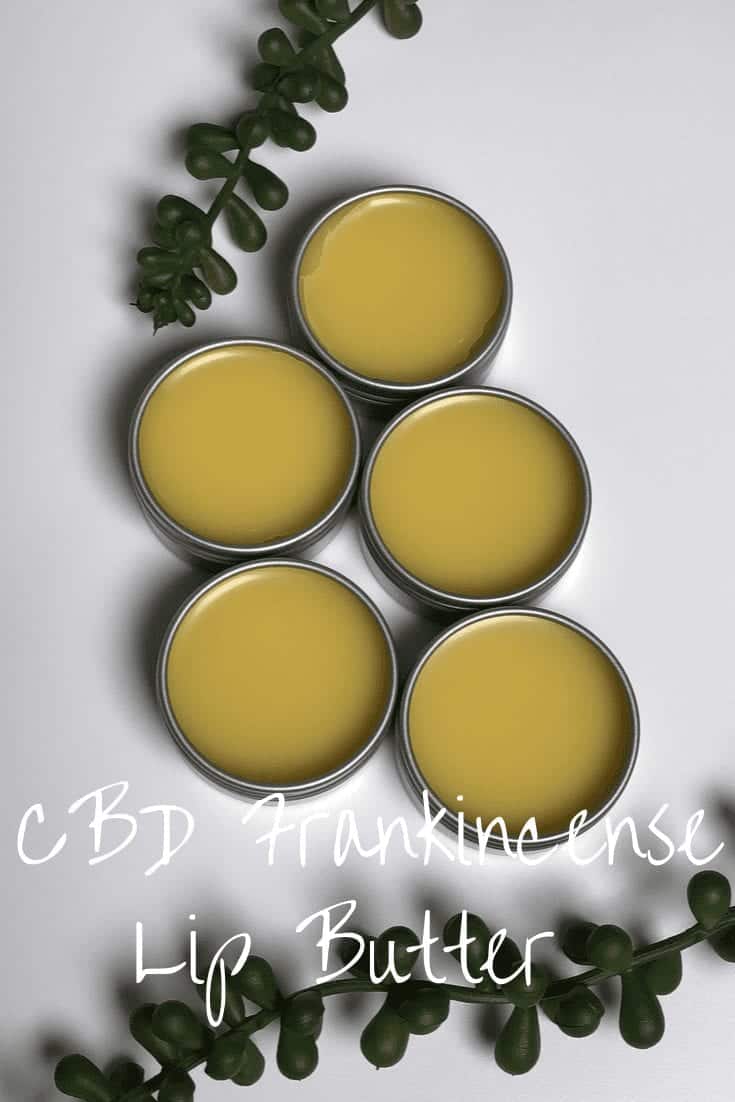 CBD Frankincense Lip Butter