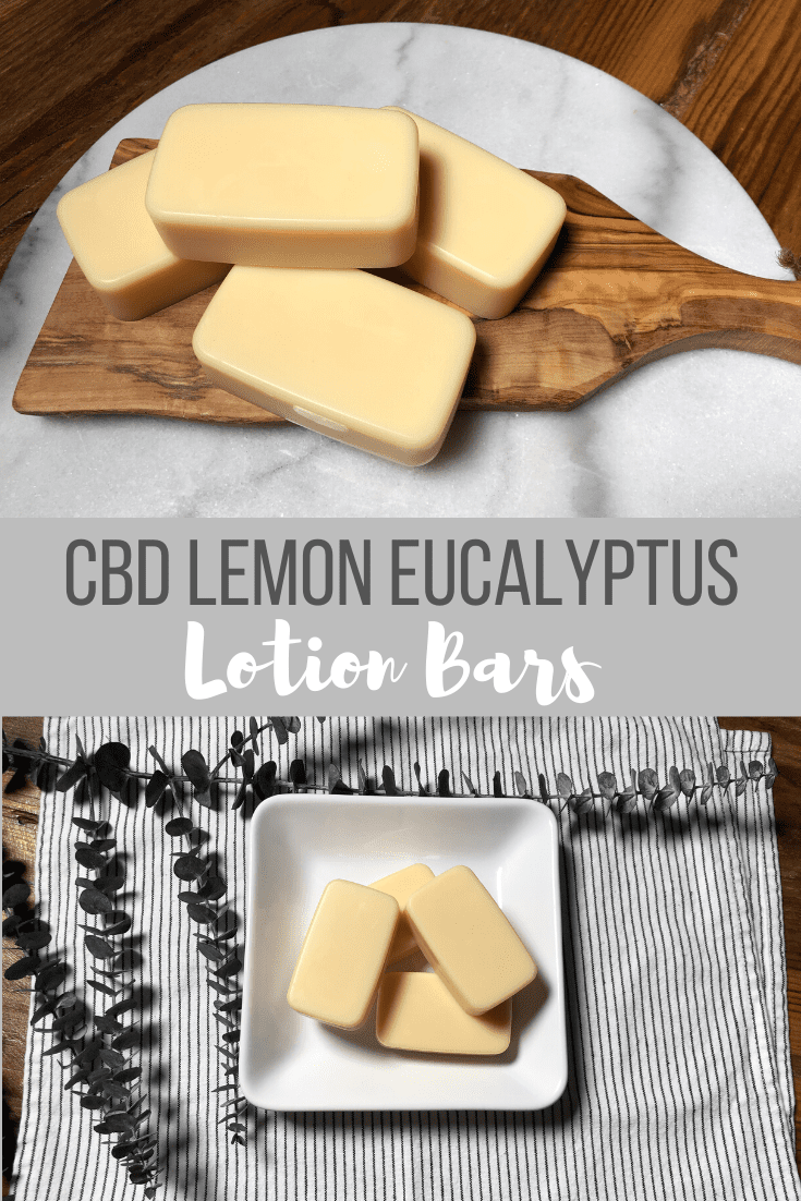 CBD Lemon Eucalyptus Lotion Bars