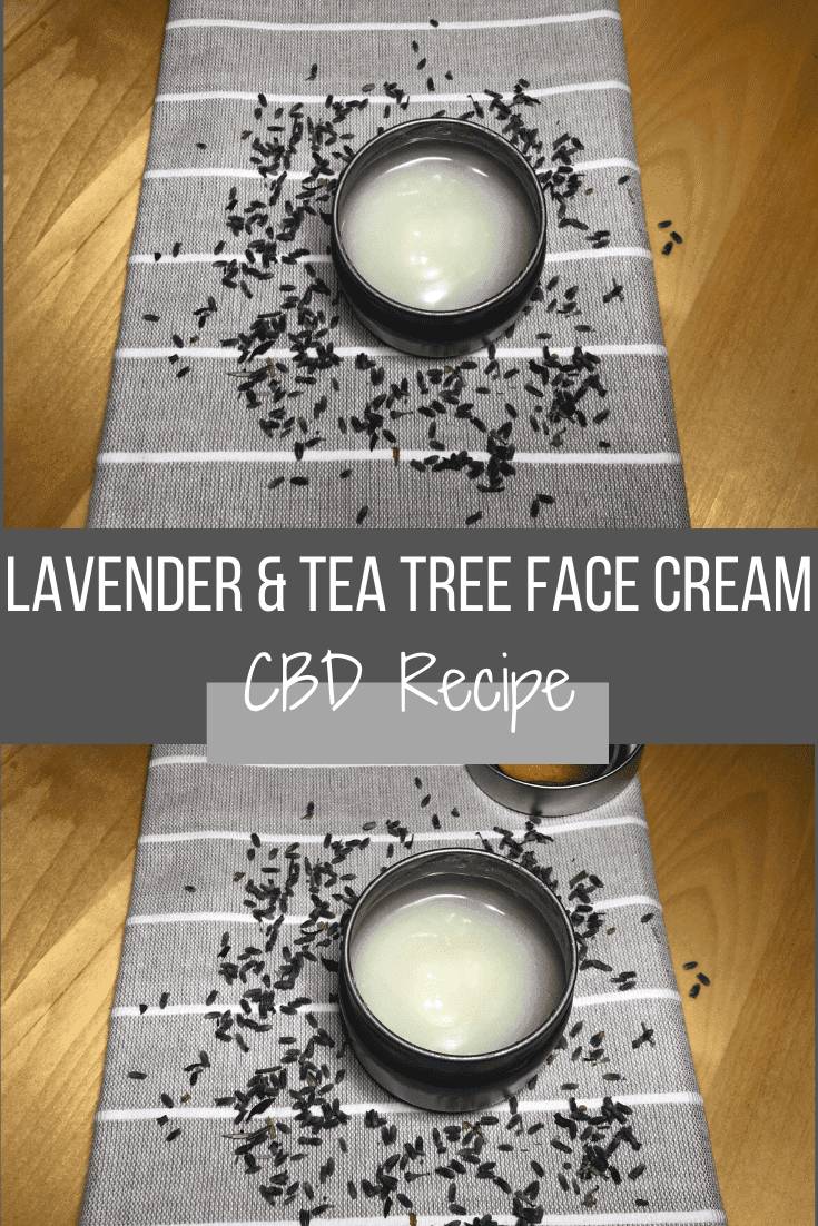 Lavender & Tea Tree Face Cream CBD Recipe