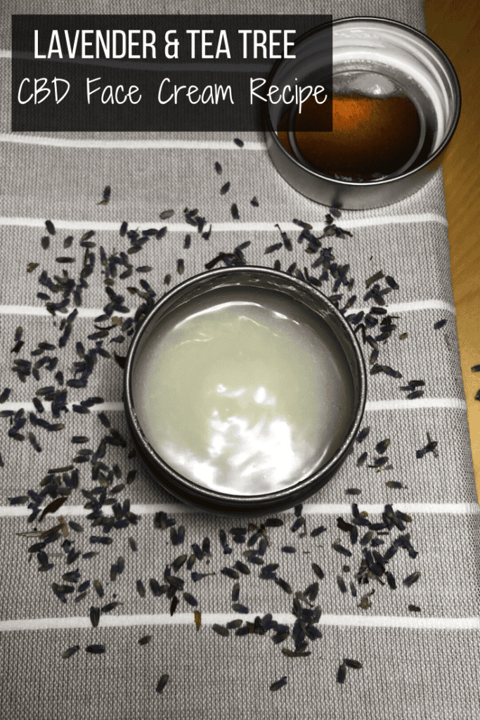Lavender & Tea Tree CBD Face Cream Recipe