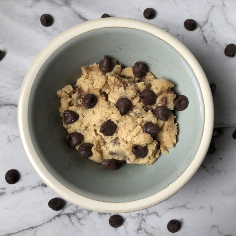 Simple CBD Edible Chocolate Chip Cookie Dough Recipe