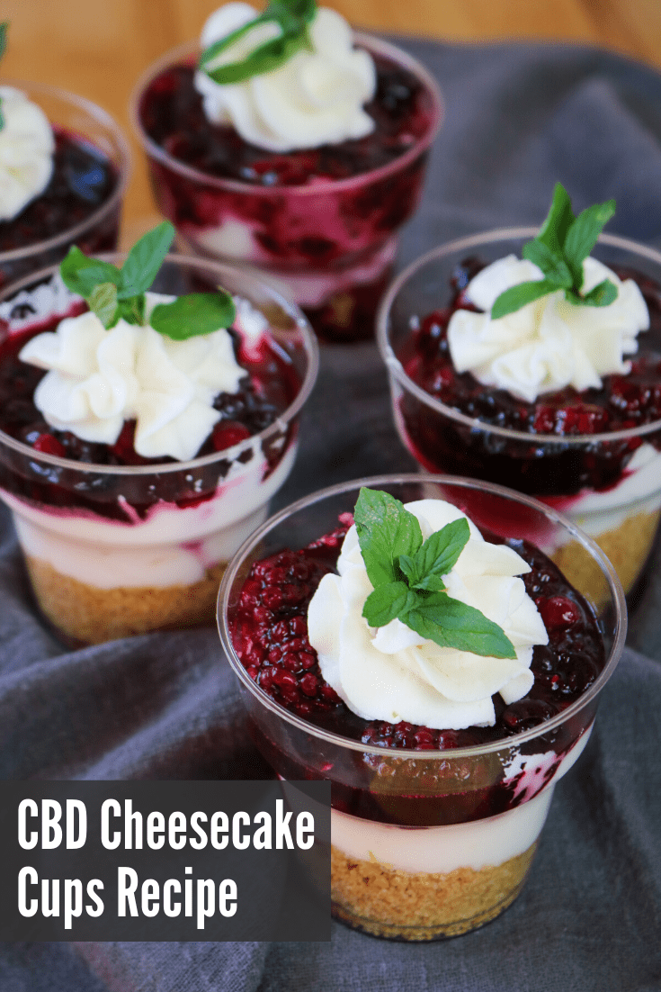 CBD Cheesecake Cups Recipe