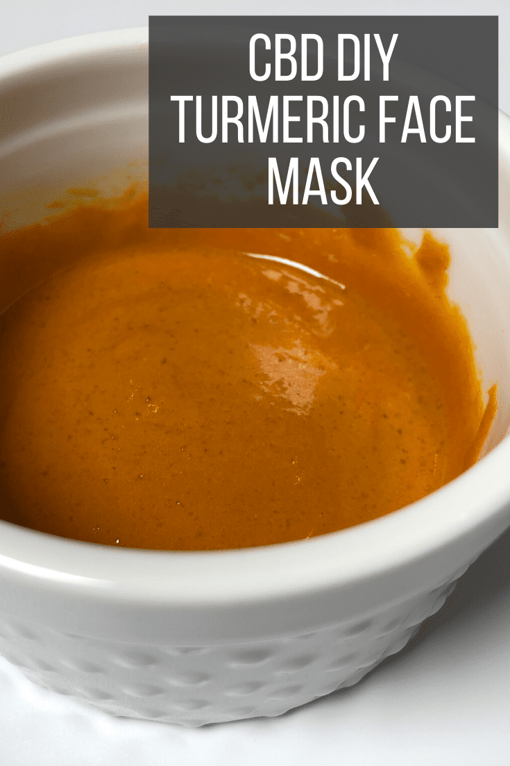 CBD DIY Turmeric Face Mask