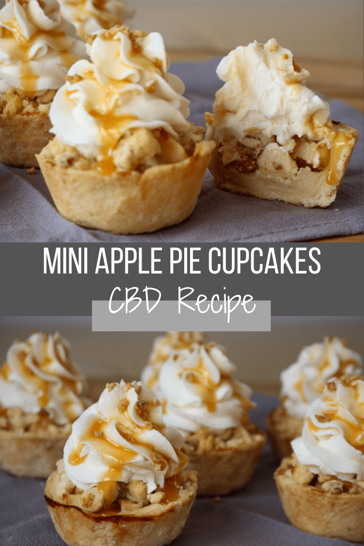 Mini Apple Pie Cupcakes CBD Recipe