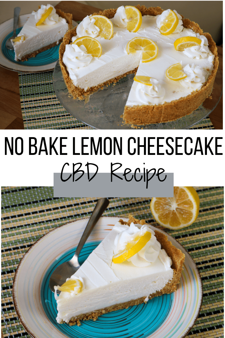 No Bake Lemon Cheesecake CBD Recipe