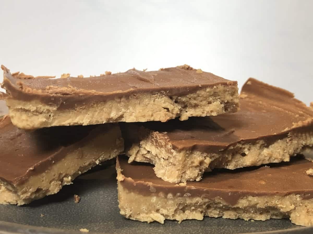 Simple Peanut Butter Bar Recipe Infused with CBD