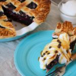 easy CBD blueberry pie recipe