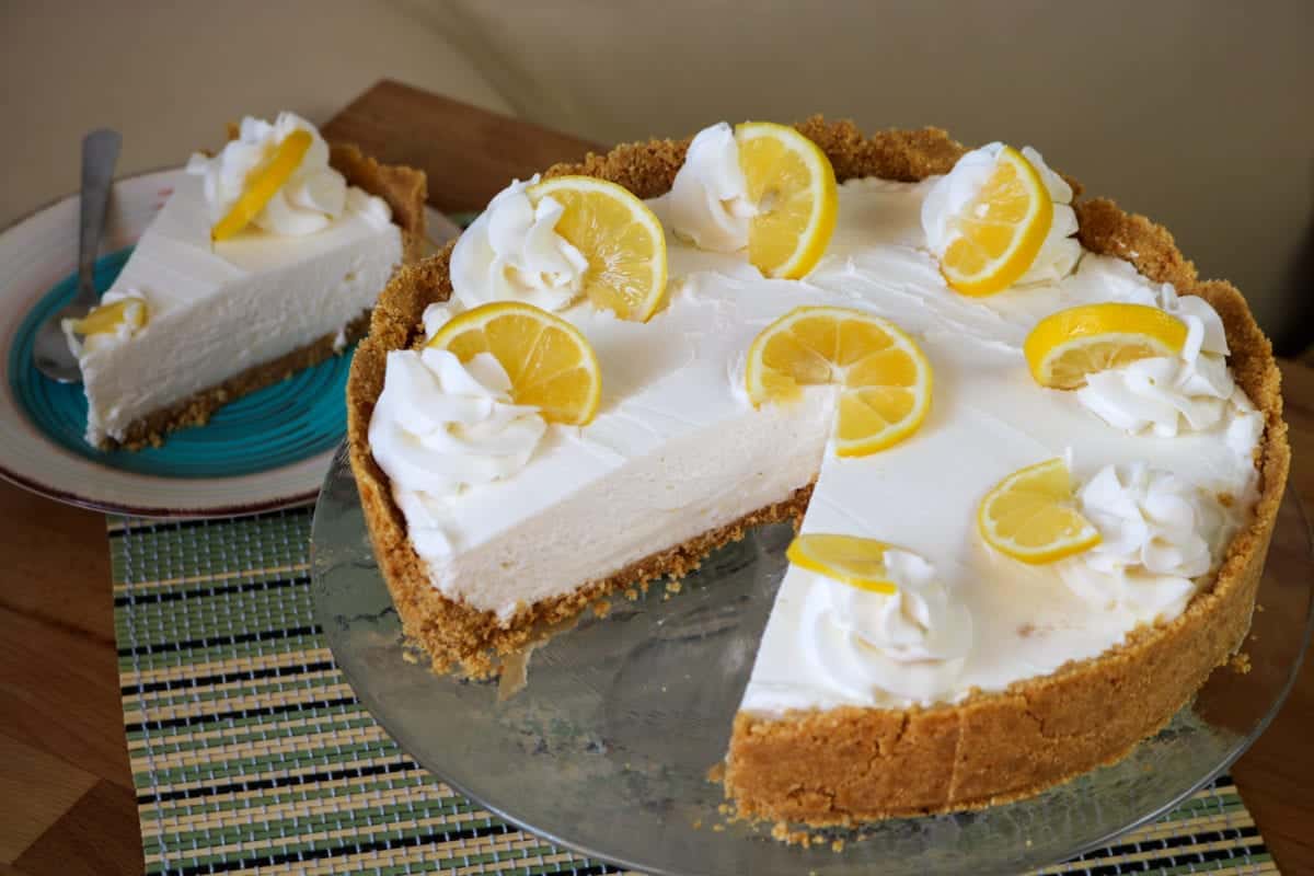 Simple No Bake CBD Lemon Cheesecake Recipe