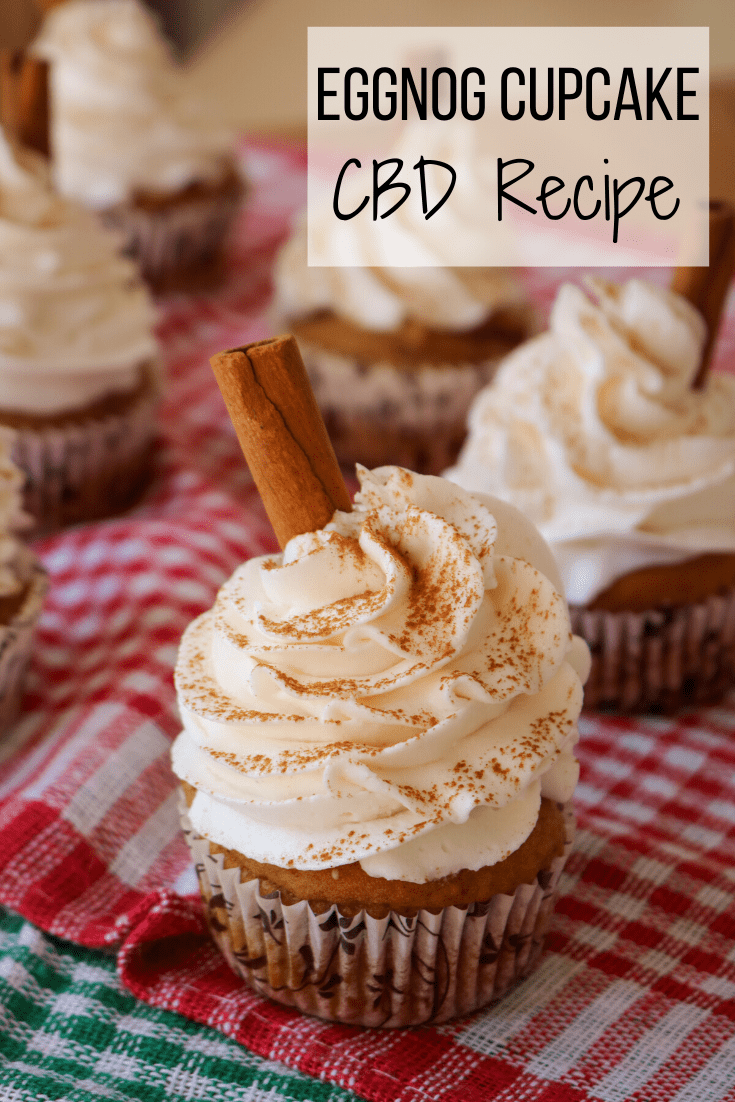 Eggnog Cupcake CBD Recipe