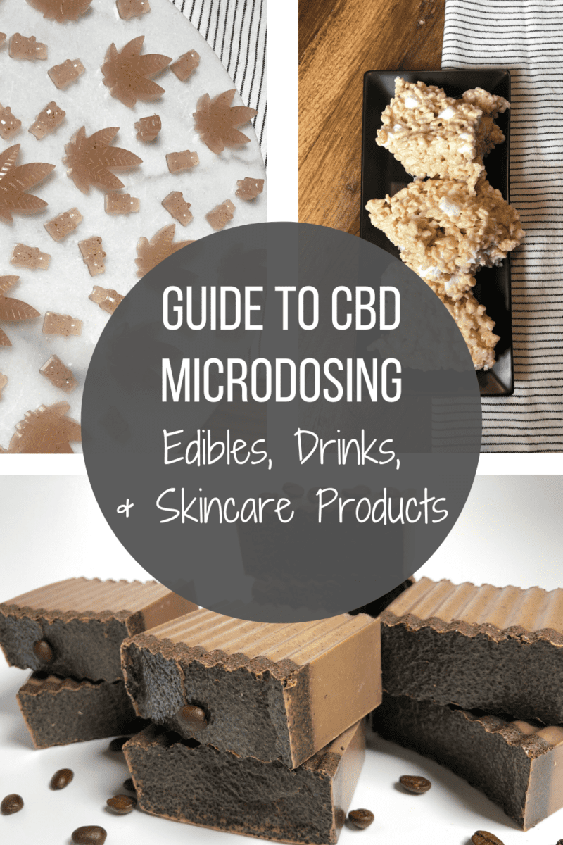 Guide to CBD Microdosing, CBD Edibles, CBD Drinks, & CBD Skincare Products