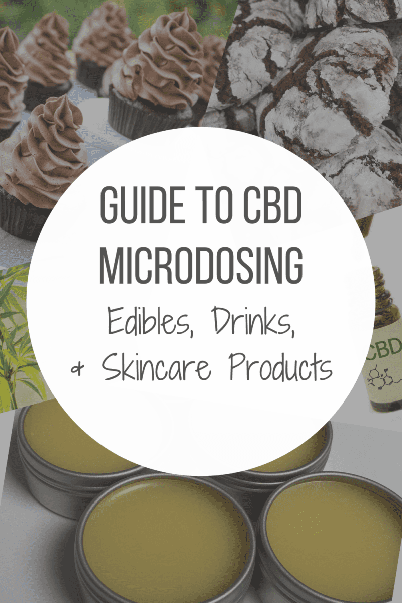 Guide to CBD Microdosing - Edibles, Drinks, & Skincare Products