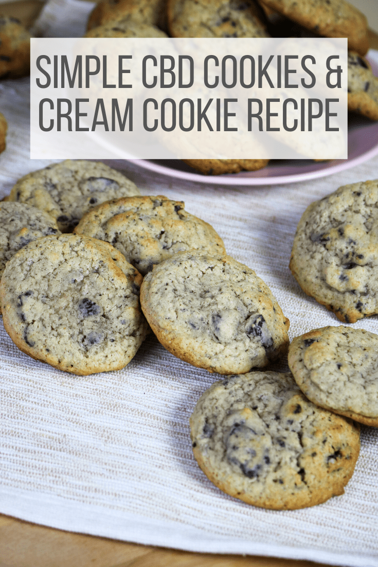 Simple CBD Cookies & Cream Cookie Recipe
