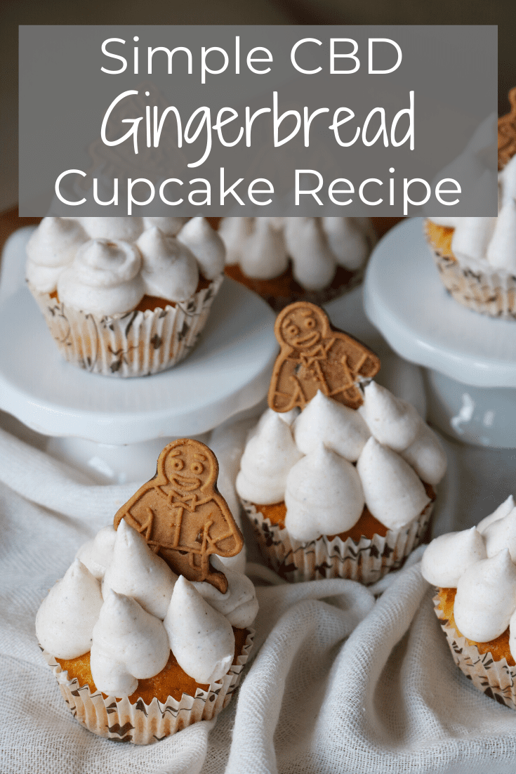 Simple CBD Gingerbread Cupcake Recipe