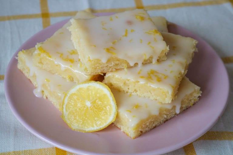 CBD lemon brownie recipe