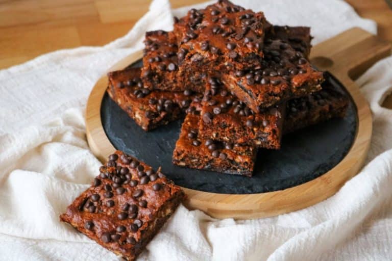 CBD vegan date brownies