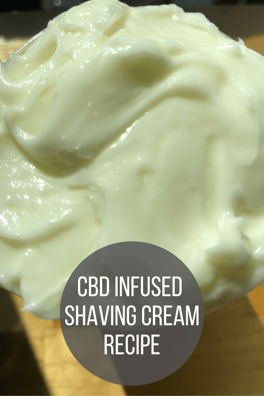 CBD Infused Shaving Cream Recipe