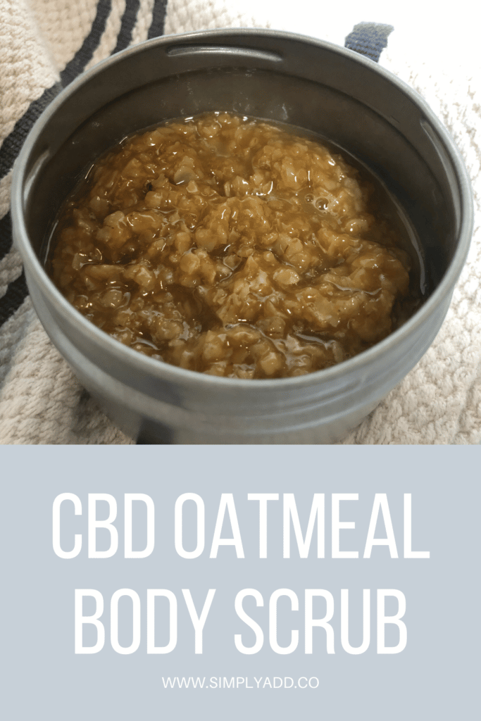 CBD Oatmeal Body Scrub