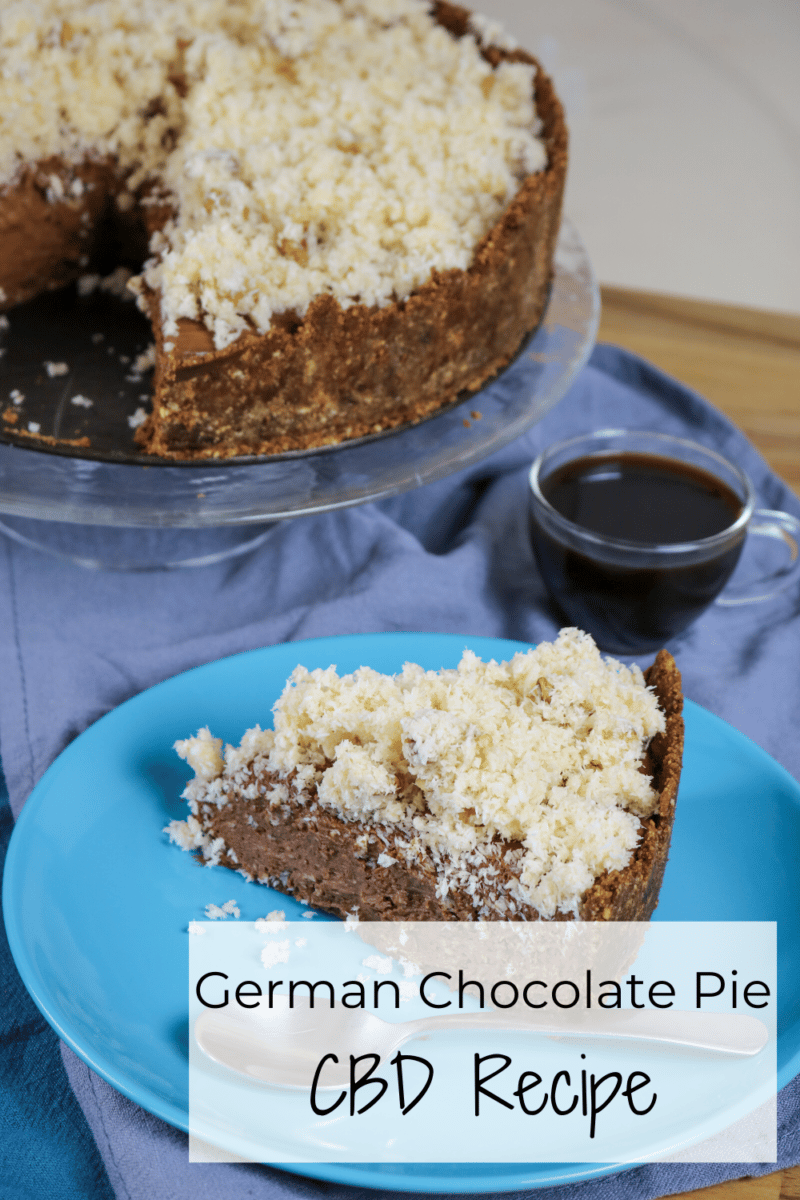 German Chocolate Pie CBD Recipe